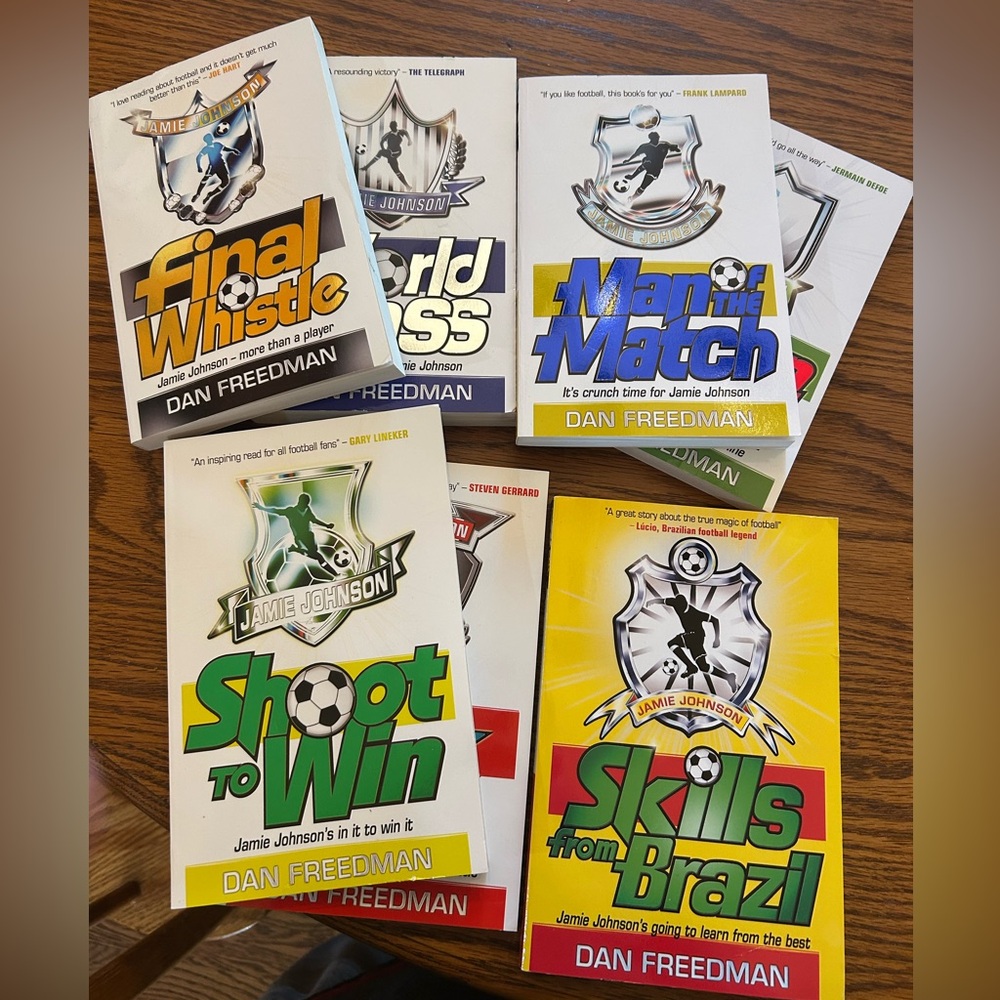Jamie Johnson 7 Book Set - soccer theme